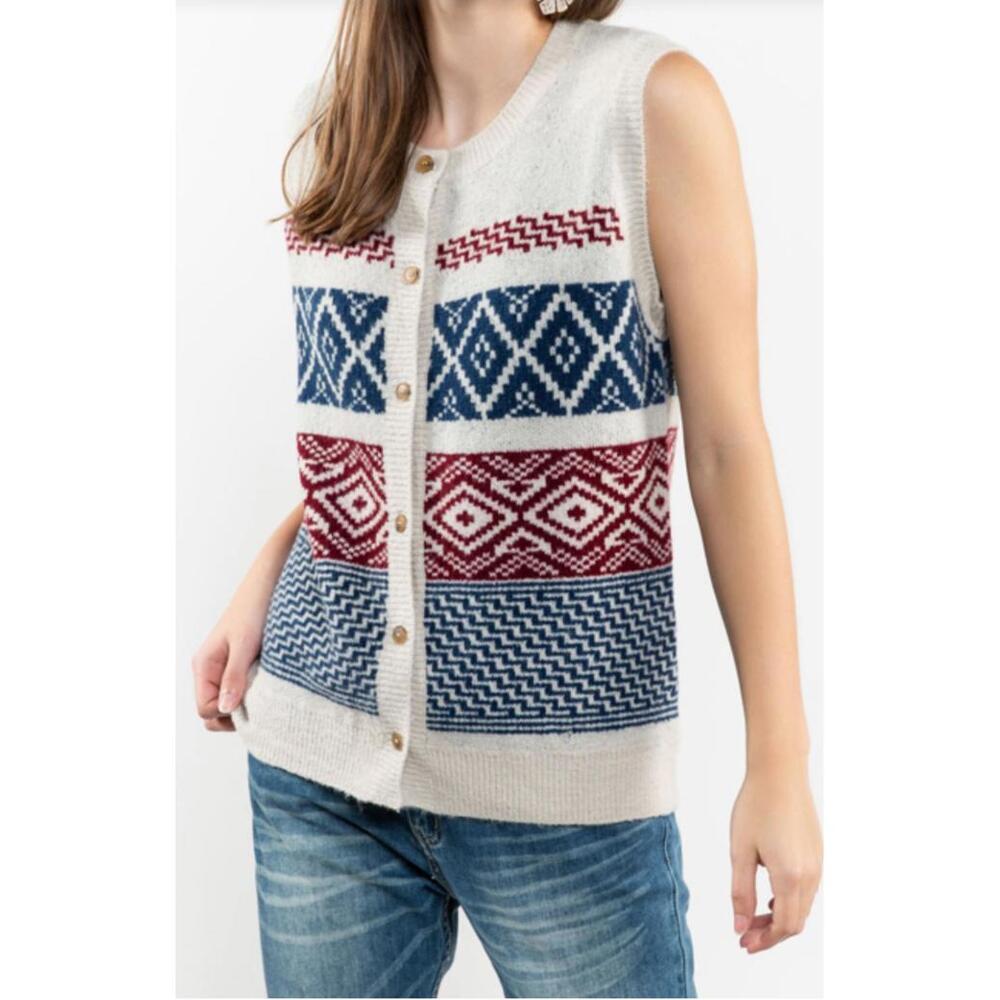 POL "Designed in the USA: Sweater Knit Vest
